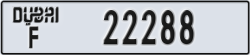 dubai - code - F - number -22288