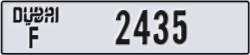 dubai - code - F - number -2435