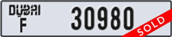 dubai - code - F - number -30980