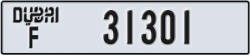 dubai - code - F - number -31301