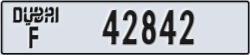 dubai - code - F - number -42842