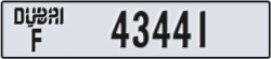 dubai - code - F - number -43441