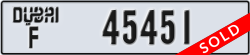 dubai - code - F - number -45451