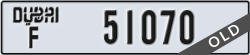 dubai - code - F - number -51070