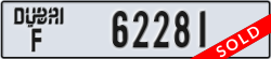 dubai - code - F - number -62281