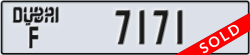 dubai - code - F - number -7171