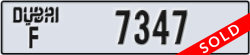 dubai - code - F - number -7347