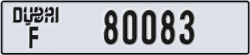 dubai - code - F - number -80083