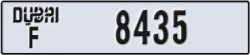 dubai - code - F - number -8435