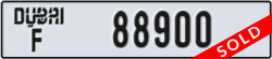 dubai - code - F - number -88900