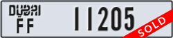 dubai - code - FF - number -11205