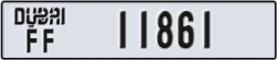 dubai - code - FF - number -11861
