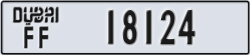 dubai - code - FF - number -18045