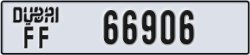 dubai - code - FF - number -66906