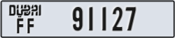 dubai - code - FF - number -91127