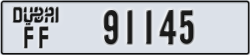 dubai - code - FF - number -91145
