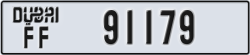 dubai - code - FF - number -91179