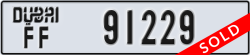 dubai - code - FF - number -91229