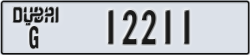 dubai - code - G - number -12211
