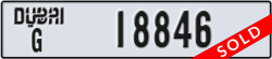 dubai - code - G - number -18846