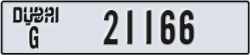 dubai - code - G - number -21166