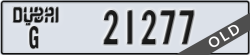 dubai - code - G - number -21277
