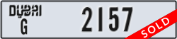 dubai - code - G - number -2157