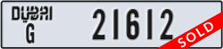 dubai - code - G - number -21612