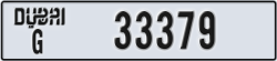 dubai - code - G - number -33379