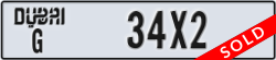 dubai - code - G - number -34X2
