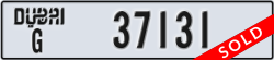 dubai - code - G - number -37131