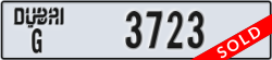 dubai - code - G - number -3723