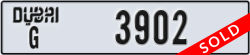 dubai - code - G - number -3902