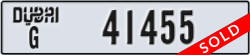 dubai - code - G - number -41455