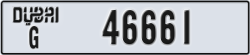dubai - code - G - number -46661