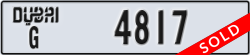 dubai - code - G - number -4817