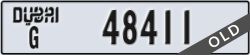 dubai - code - G - number -48411