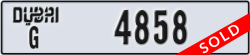 dubai - code - G - number -4858