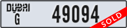 dubai - code - G - number -49094