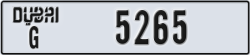 dubai - code - G - number -5186
