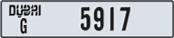 dubai - code - G - number -5838
