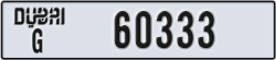 dubai - code - G - number -60254