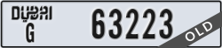 dubai - code - G - number -63223