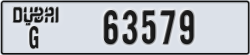 dubai - code - G - number -63579