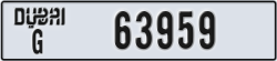 dubai - code - G - number -63959