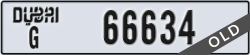 dubai - code - G - number -66634