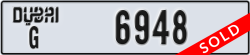 dubai - code - G - number -6948