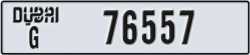 dubai - code - G - number -76478