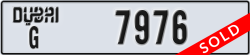 dubai - code - G - number -7976