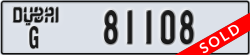 dubai - code - G - number -81108